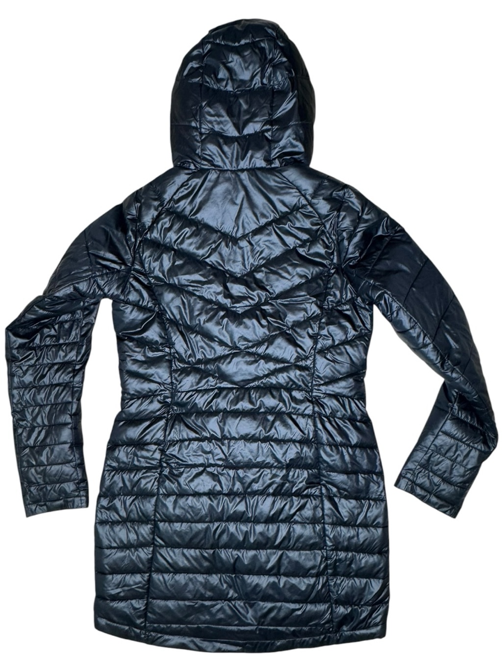 Columbia Joy Peak Mid Jacket S Omni-Heat Hooded Infinity Gold Insulated Black — image 8 of 8